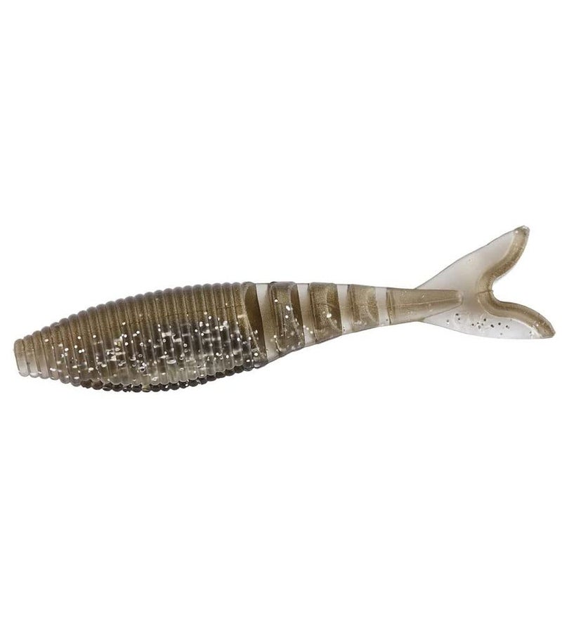 Yamamoto Zako 4' Multi-Use Soft Plastic Fishing Angling Swimbait Lure Designed to Mimic Bluegill or Shad - 6 Pack, Tennessee Shad - Image 3
